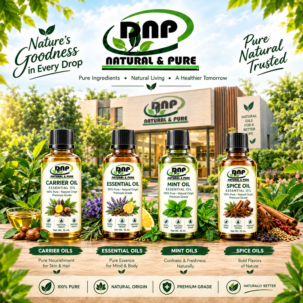 DNP Eucalyptus Oil bottle