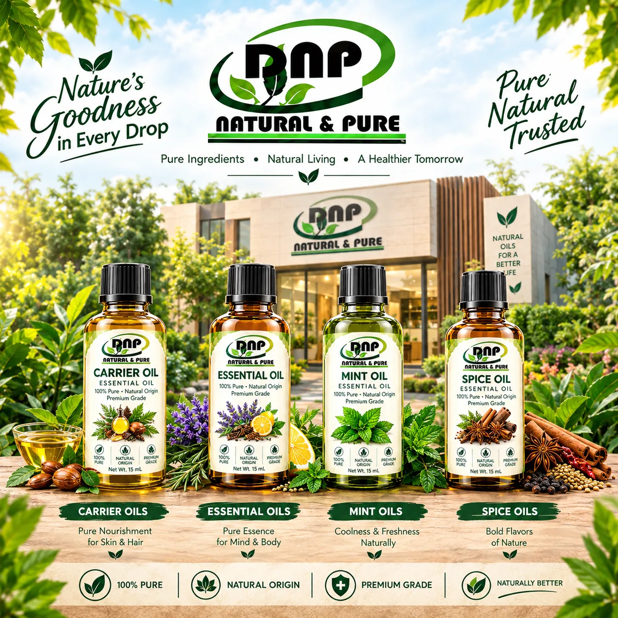 DNP Eucalyptus Oil bottle